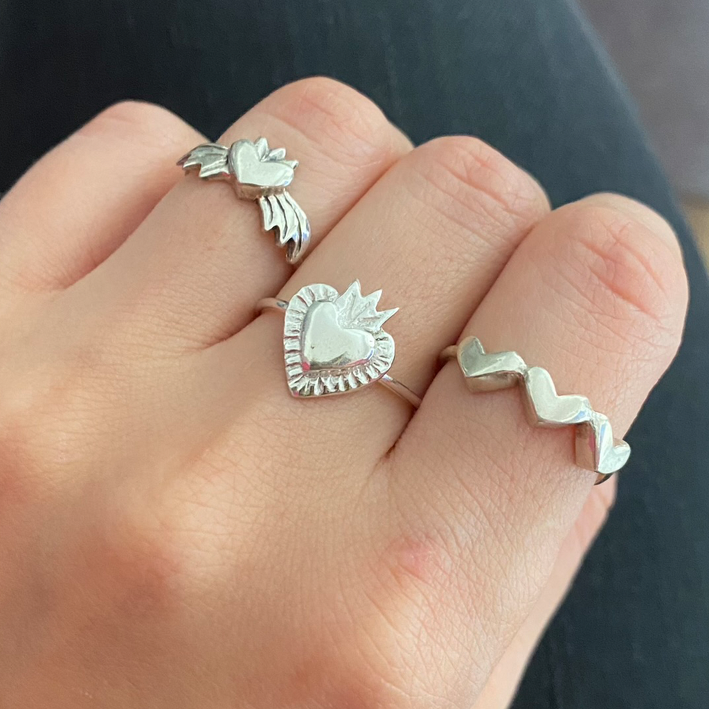 Anillo 3 corazones
