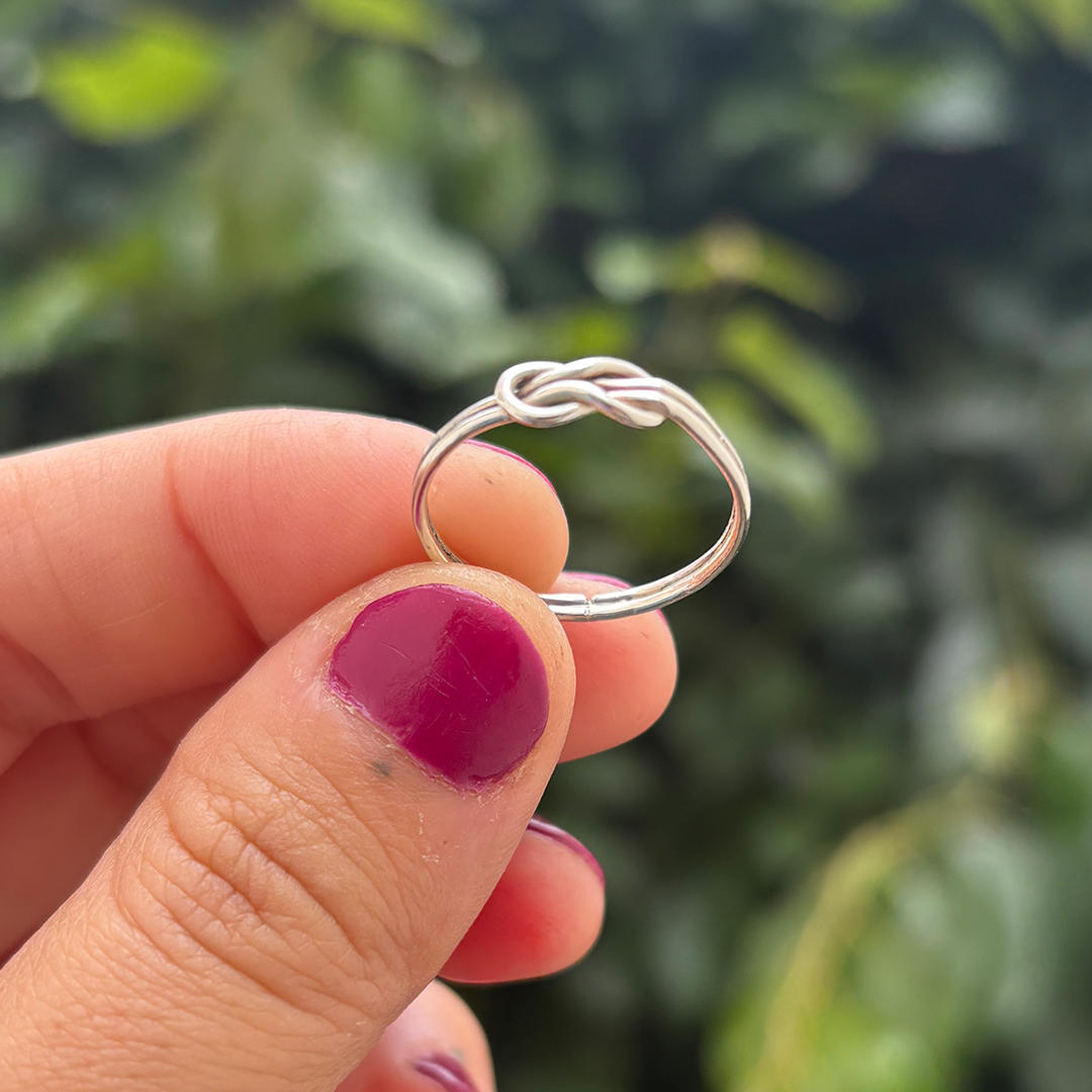 Anillo nudo chico