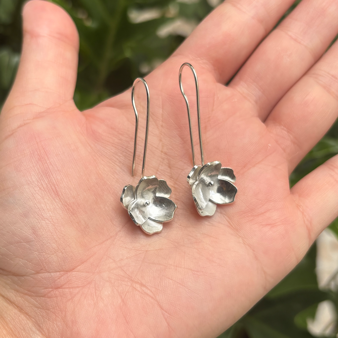 Aretes colgantes prímula