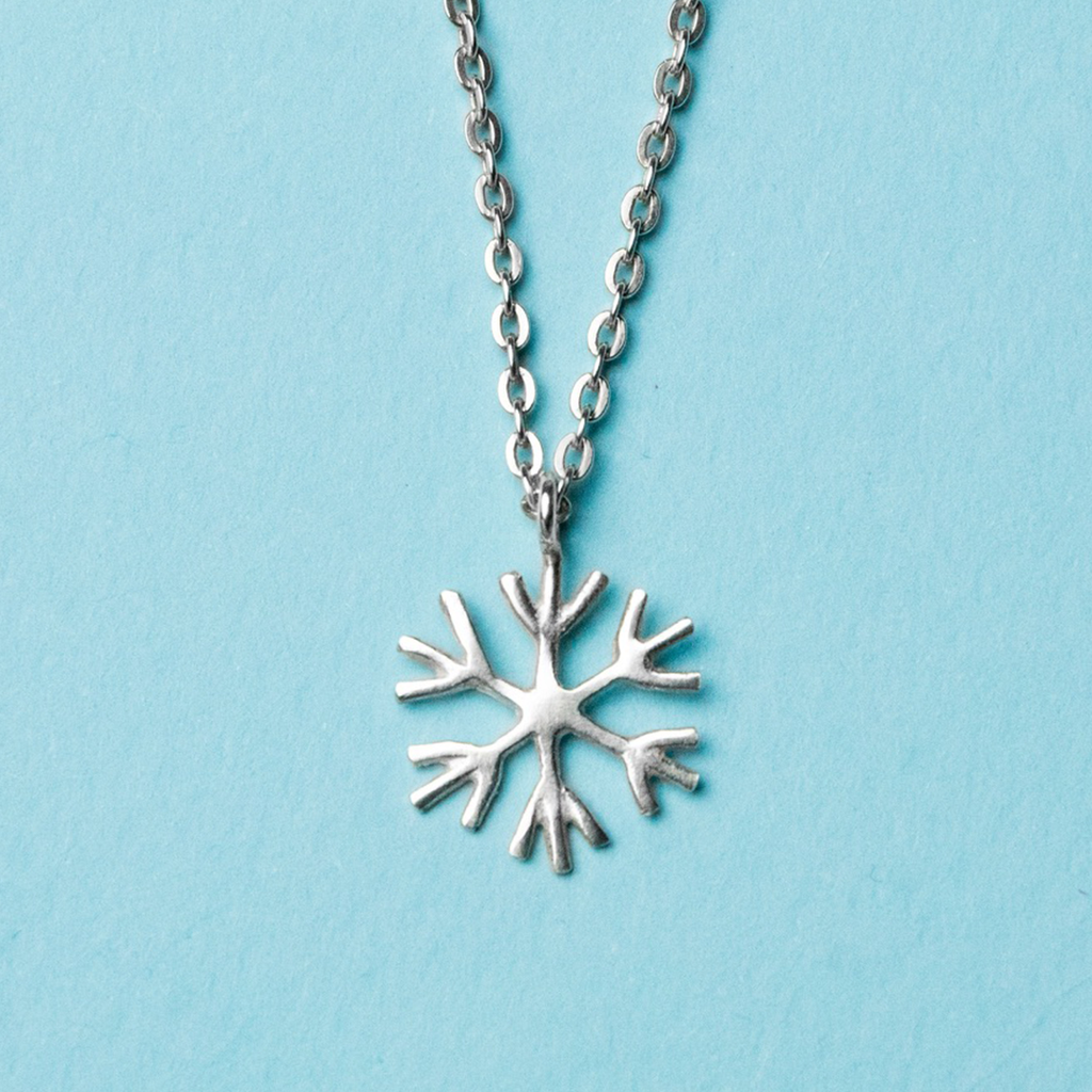 Collar copo de nieve