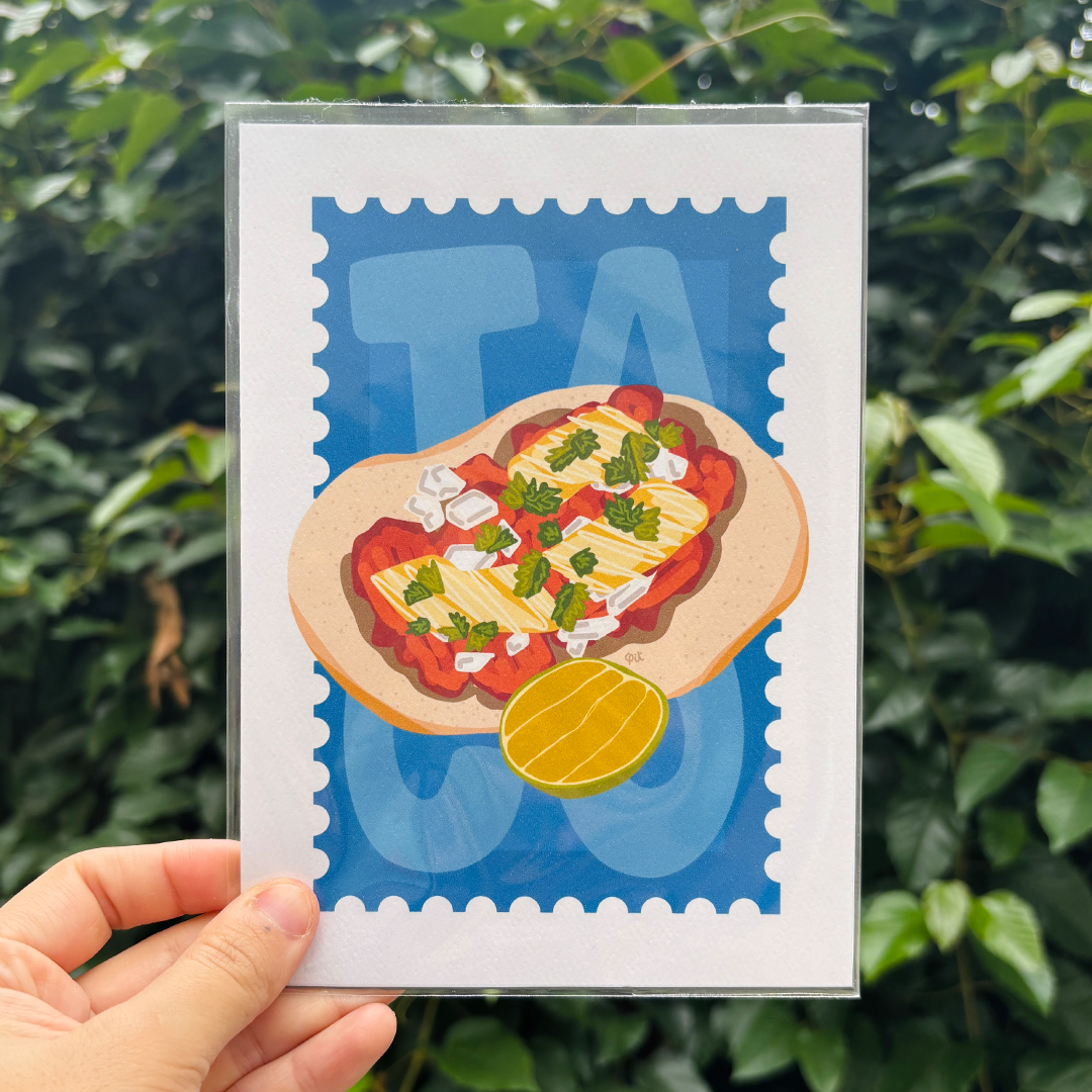 Print Taco Azul