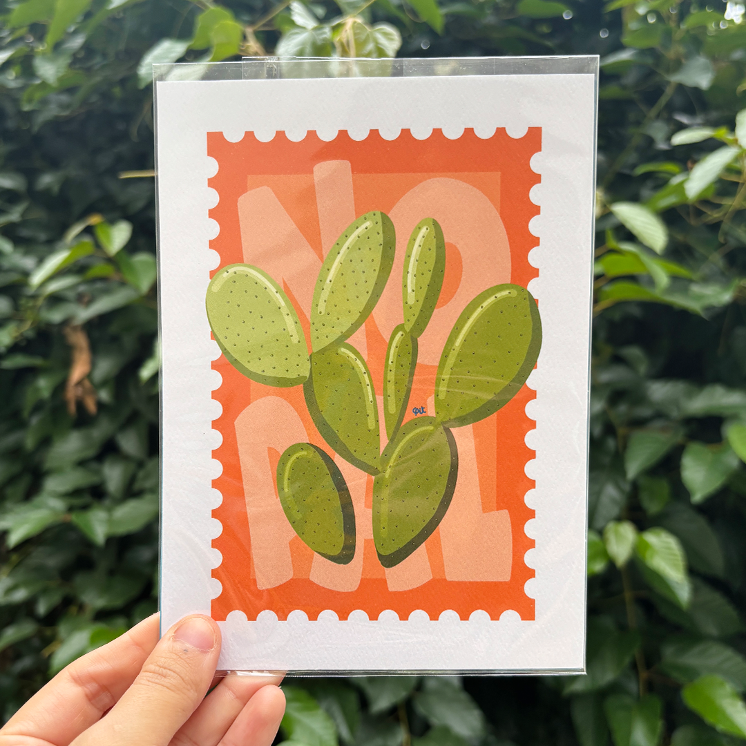 Print Nopal Naranja