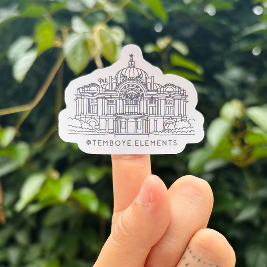 Sticker Bellas Artes