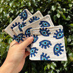 Portavasos Ojos