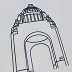 Print Monumento a la Revolución