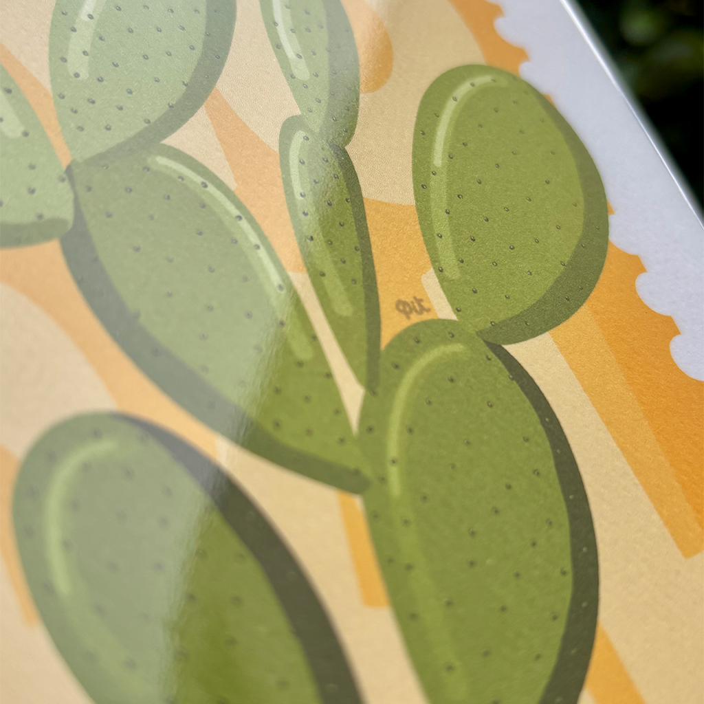 Print Nopal Amarillo