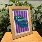 Print Sardinas Morado