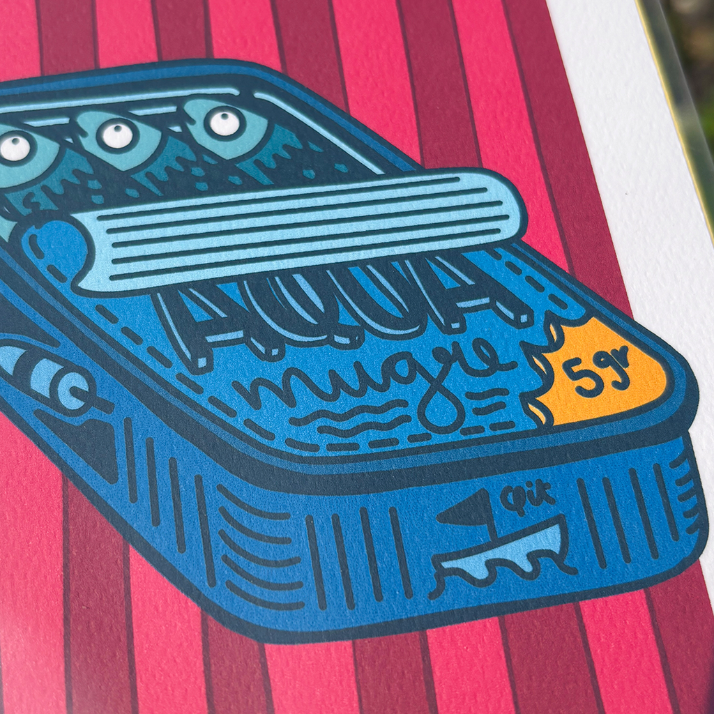 Print Sardinas Rosa