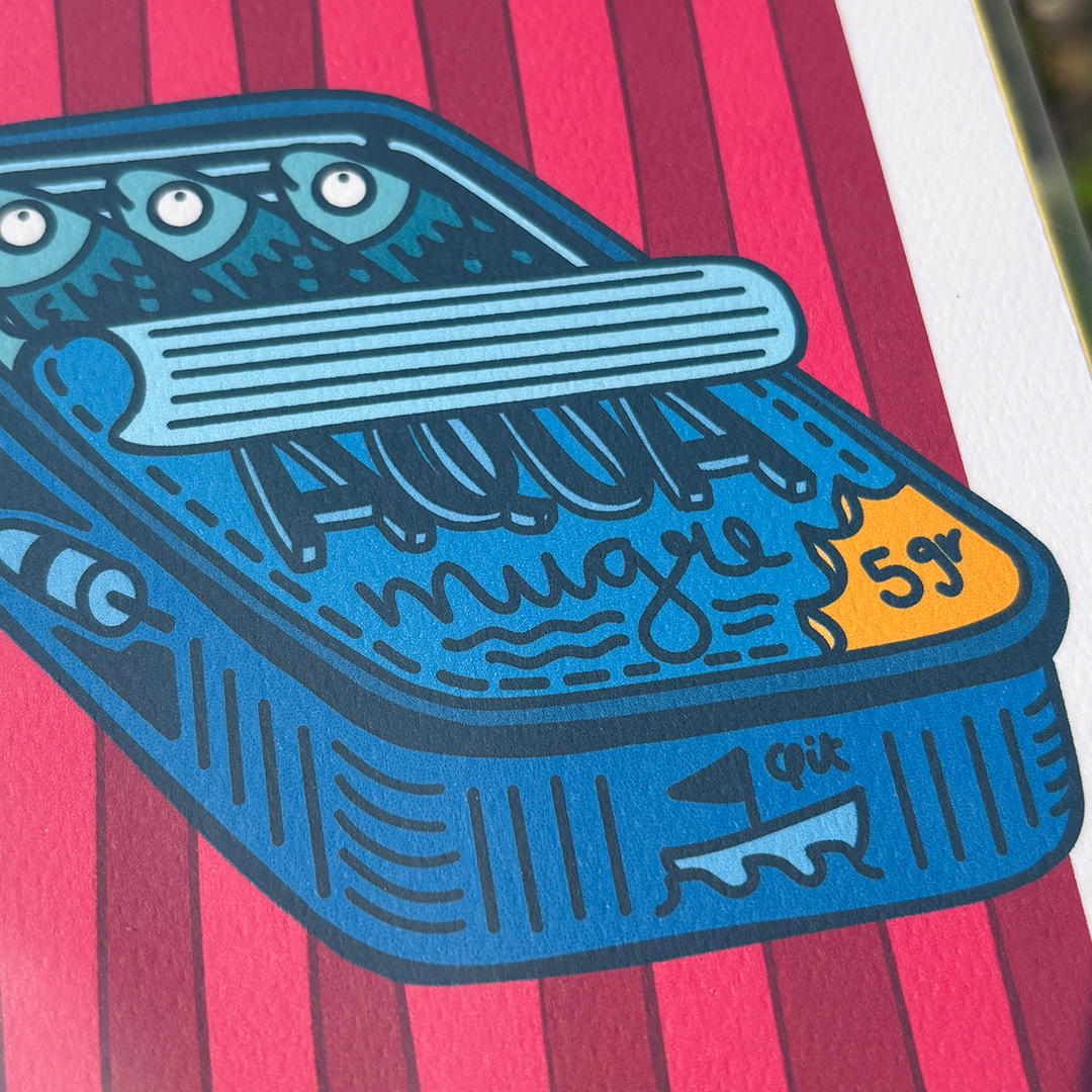 Print Sardinas Rosa