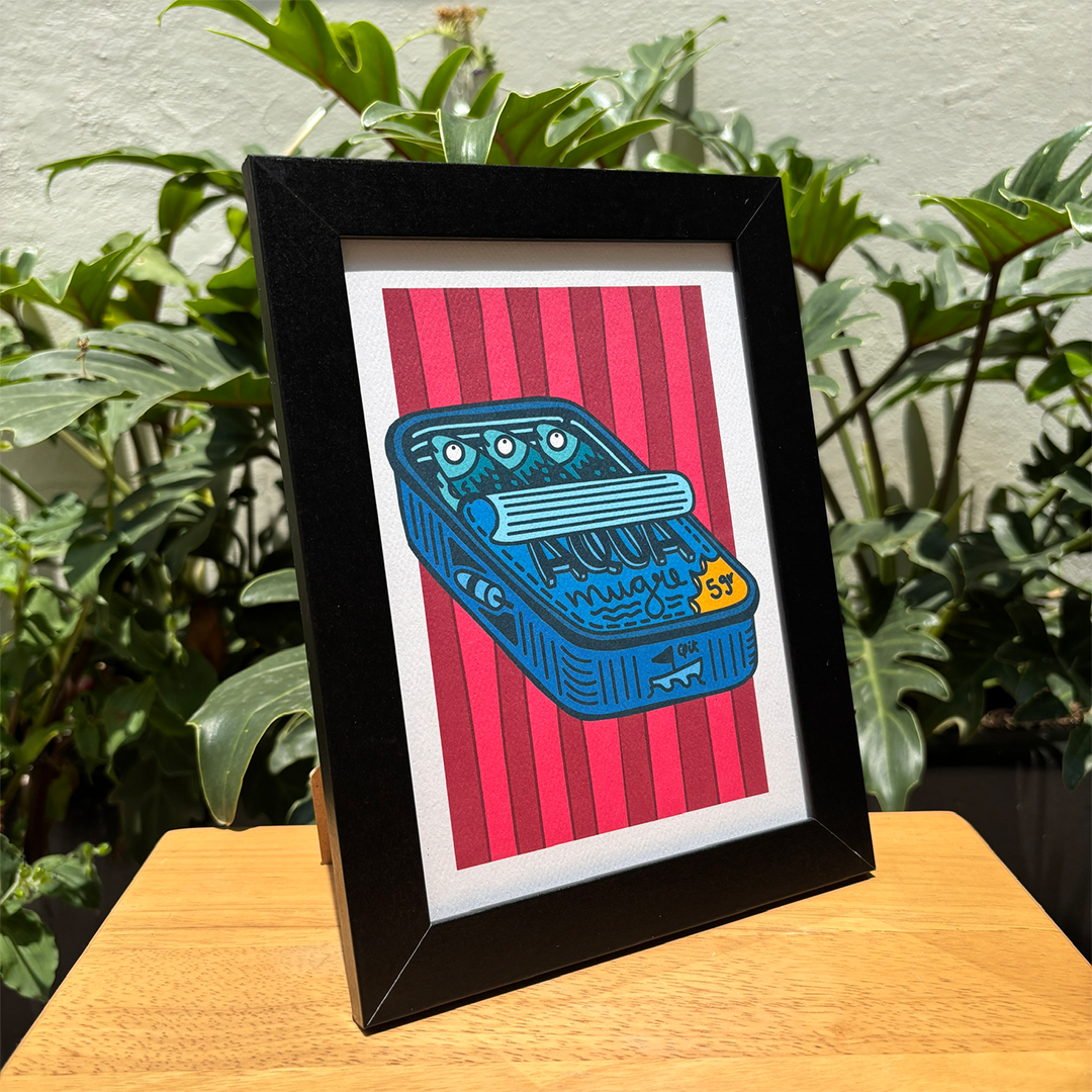 Print Sardinas Rosa