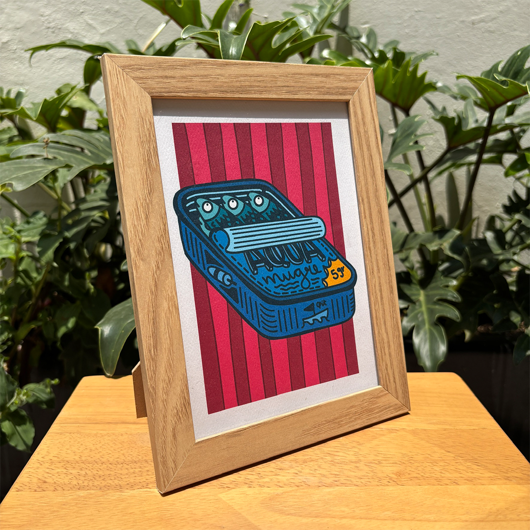 Print Sardinas Rosa