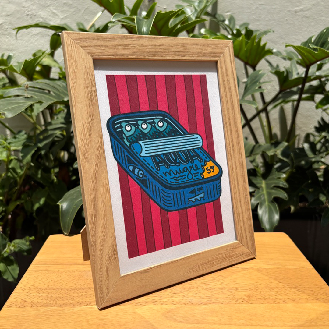 Print Sardinas Rosa