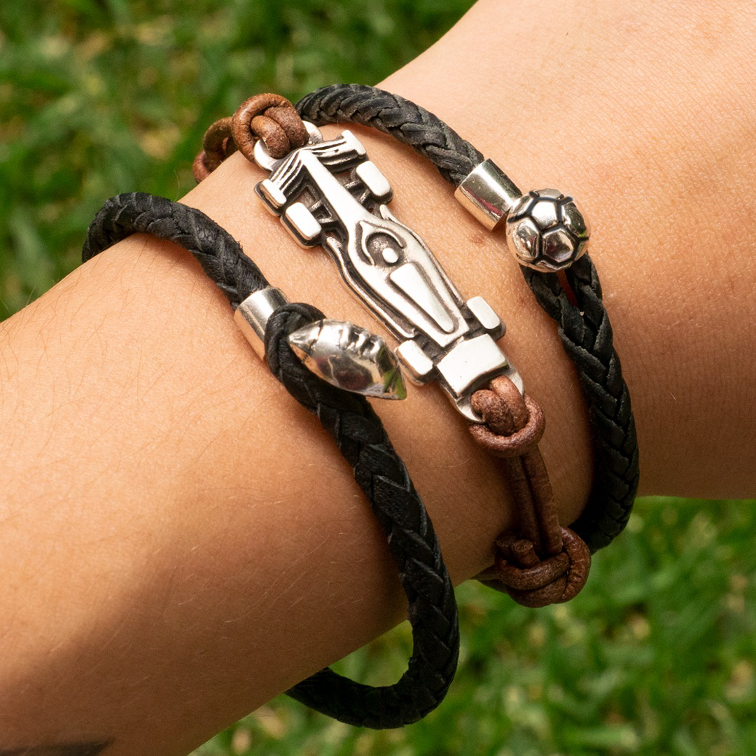Pulsera broche futbol americano