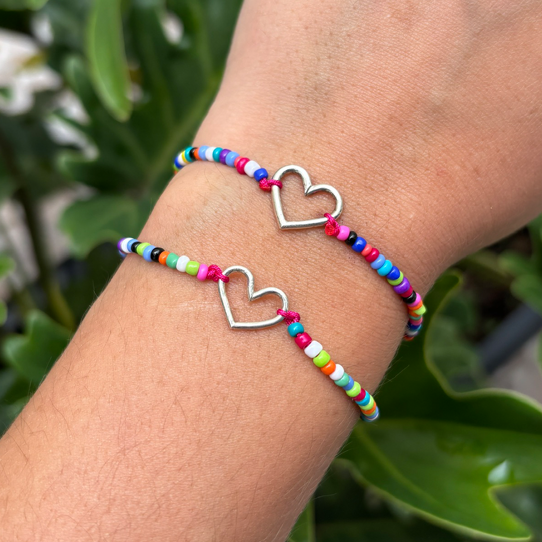 Pulsera corazón mini