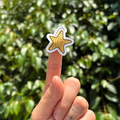 Sticker estrella de mar amarilla