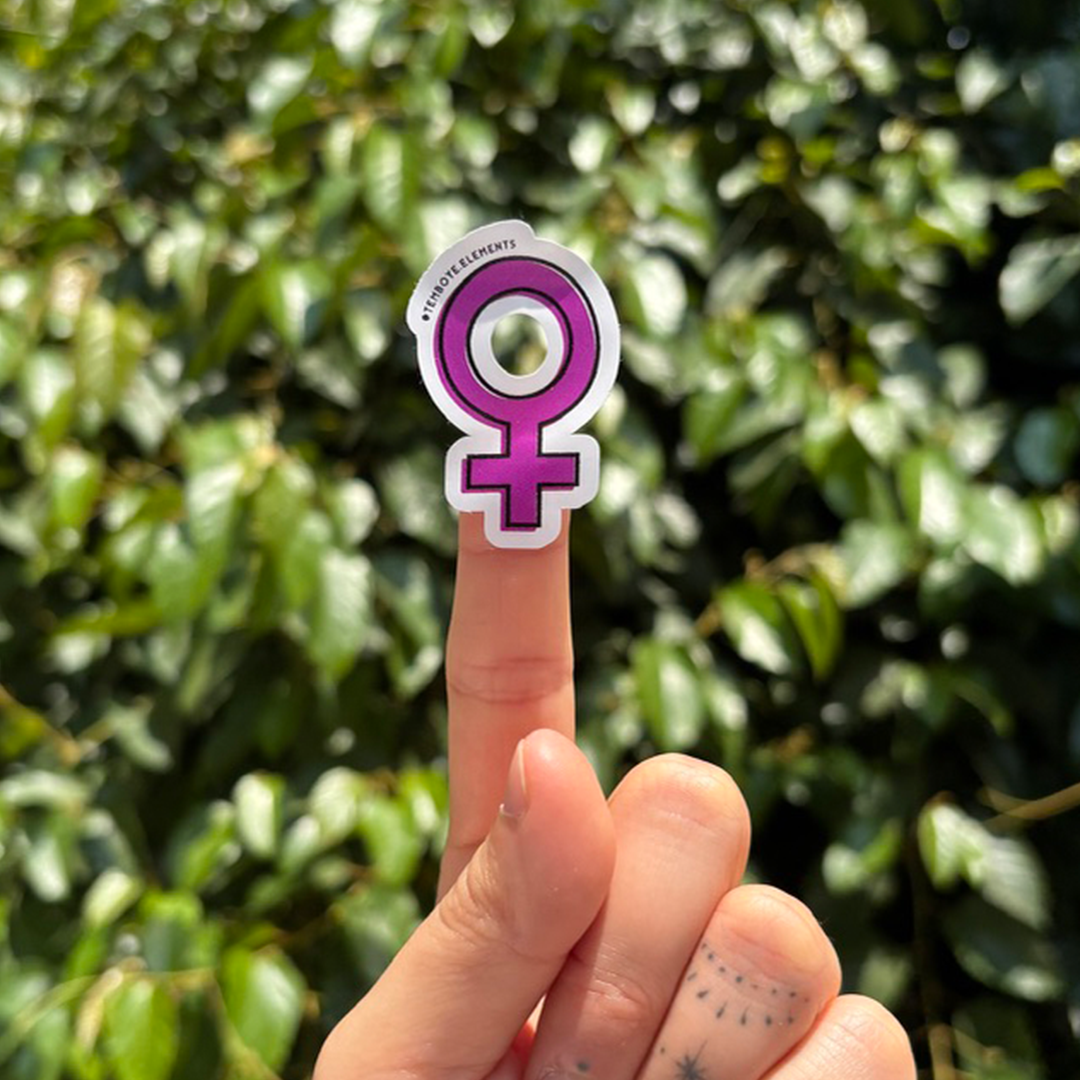 Sticker mujer